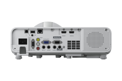 Ласерски проектор Epson V11HA76080, 4000 ANSI Lumens, WXGA 16:10, бел