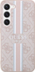 Maskë telefoni Guess 4G Printed Stripe për Samsung Galaxy S23, hardcase, rozë