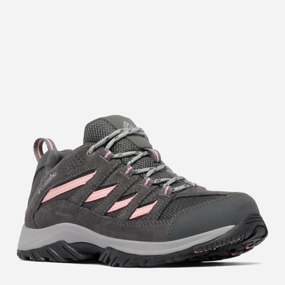 Këpucë trekking Columbia Crestwood Waterproof për gra, madhësia 37, gri e errët