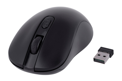 Maus ActiveJet AMY-305W, wireless, 1600 DPI, 2.4 GHz, i zi