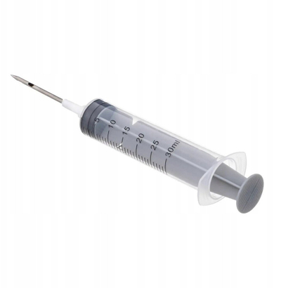 Injektor kuzhine 5five Simply Smart, 30 ml, trup transparent, gjilpërë inoksi