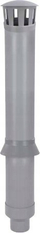 Излез за покрив Magnaplast Roof Vent Pipe Fi 160 mm, систем HTplus, полипропилен, сива