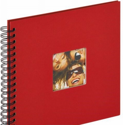 Album fotografik Walther Fun Red Wire FA 108 R, 40 faqe, i kuq