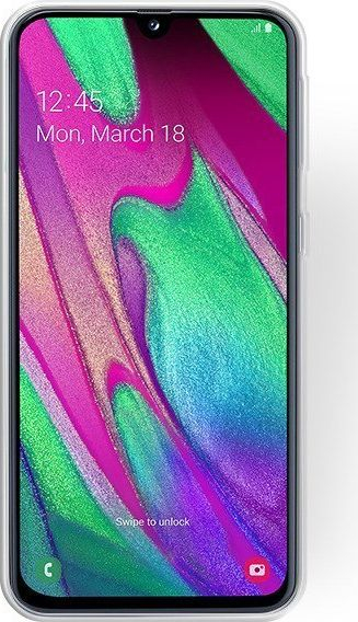 Mbulesë Mocco për Samsung Galaxy A40, silikon, e tejdukshme