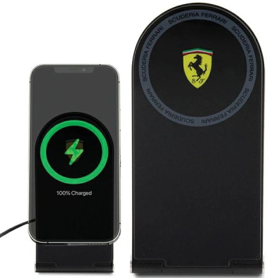 Karikues wireless Ferrari MagSafe 2n1, 15W, i palos, i zi