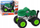 Makina lodër off-road Dino me rrota të mëdha gome, jeshile