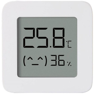 Termometër Xiaomi Mi Home Bluetooth Thermometer 2, dixhital, për ambient të brendshëm, i bardhë