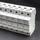 Bazë siguresash DC Qoltec 52584, 2P 1000V 30A, 10x38 mm, gri