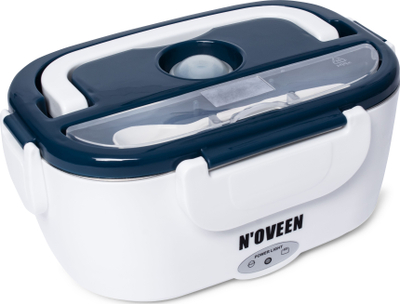 Електрична кутија за ручек Noveen LB430, 1.1L, 230V и 12V, темно сина