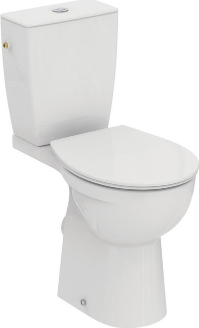 WC për kalamaj Armitage Shanks Contour 21 S304701, back to wall dhe close coupled, dalje horizontale, e bardhë