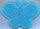 Shabllon rruazash SES Butterfly, formë fluture, plastik, shumëngjyrësh