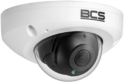 Kamerë IP dome BCS BCS-P-DMIP28FSR3, 8MP 4K, 2.8mm, e bardhë