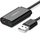 Kartë zani USB Ugreen US205, dalje për kufje, hyrje për mikrofon, e zezë