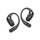 Безжични слушалки Shokz OpenFit 2+, отворен тип, отпорни на вода, црни