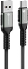 Кабел за полнење Forcell F-energy C256, USB A во USB C, 3 m, 66W 3A, црн