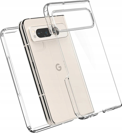 Kapak telefoni Spigen Ultra Hybrid për Google Pixel Fold, transparent, shkon me karikim wireless