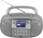Radio tavoline Soundmaster SCD7600TI, internet radio DAB+ FM CD USB Bluetooth, gri grafit