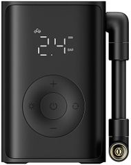 Kompressor elektrik portativ Xiaomi Mijia Compact, ekran dixhital, bateri rikarikueshme, i zi