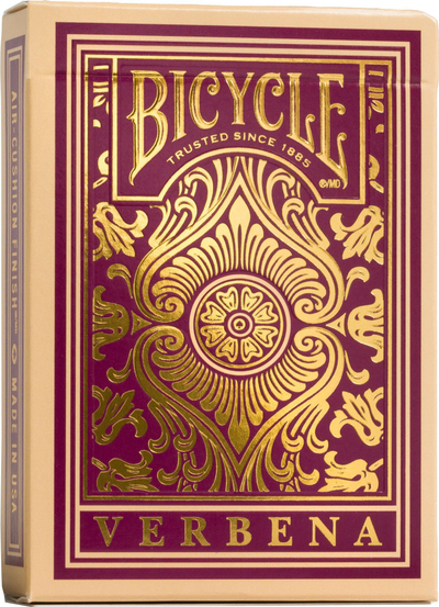 Letra loje Bicycle Verbena, set me 56 letra, profesionale, burgundy