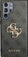Mbrojtëse telefoni Guess Golden Logo për Samsung Galaxy S22 Ultra, hardcase, gri
