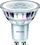 Set llampa LED Philips GU10, 3 copë, 4.6W 2700K, 355lm, e bardhë