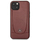 Kuti mbrojtëse Mercedes MEHCP15SARMRE për iPhone 15 6.1", Leather Urban, hardcase, e kuqe