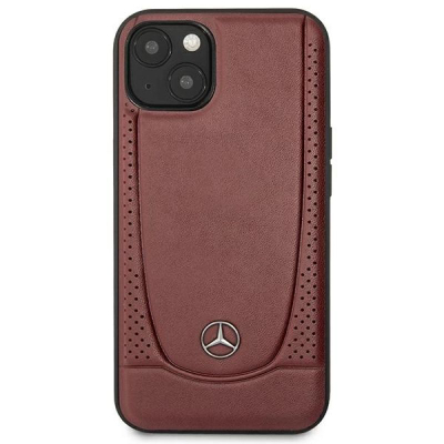 Kuti mbrojtëse Mercedes MEHCP15SARMRE për iPhone 15 6.1", Leather Urban, hardcase, e kuqe