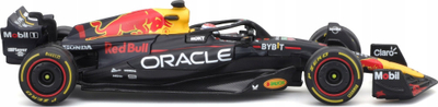 Maket veture Bburago Red Bull Racing RB19 Max Verstappen, 1:43, me helmetë, i zi