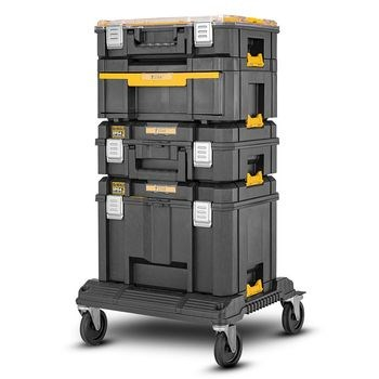 Kuti veglash Dewalt TSTAK VI 2.0, IP54, kapacitet 30 kg, e verdhë