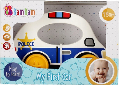Сет играчки Градски Автомобил BAM BAM Mix4, градски возила, многуобојни