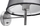 Lampë murale Beliani Columbia, metal, 28 cm, gri argjendi