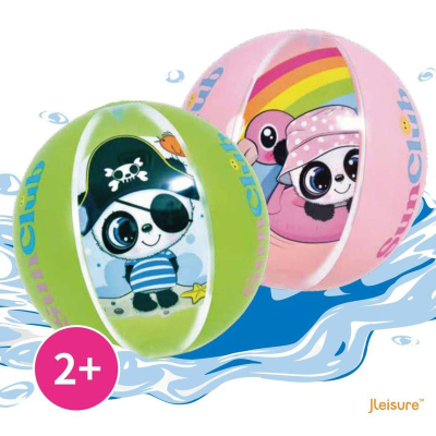 Top plazhi i frymë Sunclub Panda Pirate, 40cm, plastik, i gjelbër