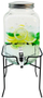 Dispenzer për pije AD 6741, 4L, qelq, me qëndrim, transparent