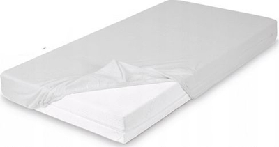 Çarçaf i papërshkueshëm nga uji BabyMatex, 60x120cm, gri