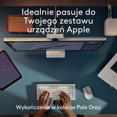 Maus Logitech MX Anywhere 3S for Mac, wireless, kompakt, gri i çelët