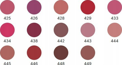 Buzëkuq mat Inglot Lipstick Matte, qëndrueshmëri e lartë, ngjyrë intensive