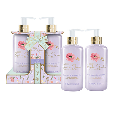 Set dhuratë Baylis & Harding Lavender & Rosehip Tea, sapun + losion