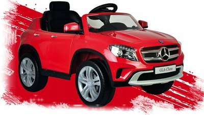 Makinë lodër me bateri Buddy Toys Mercedes GLA BEC 8111, me drita që punojnë, me pult, e kuqe