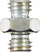 Adapter spigot Manfrotto, 3/8" në 3/8", metalik