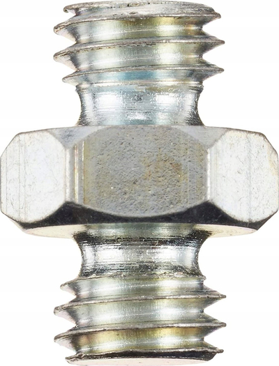 Adapter spigot Manfrotto, 3/8" në 3/8", metalik