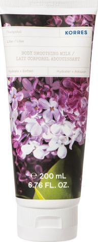 Qumësht trupi Korres Lilac Flower, hidratues, aromë lulesh
