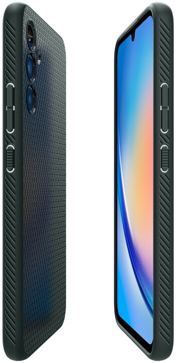 Маска Spigen Liquid Air за Samsung Galaxy A34 5G, зелена боја