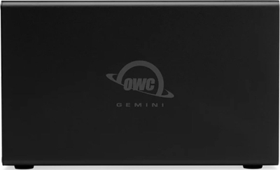 Disk i jashtëm RAID OWC Gemini, 16TB, Thunderbolt 40Gb/s, i zi