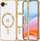 Mbulesë telefoni Tech-Protect MagFlex MagSafe për iPhone 16E, transparente, ngjyrë ari