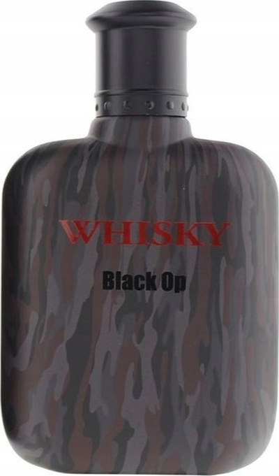 Ujë tualeti Evaflor Whisky Black Op për burra, 100ml, i zi