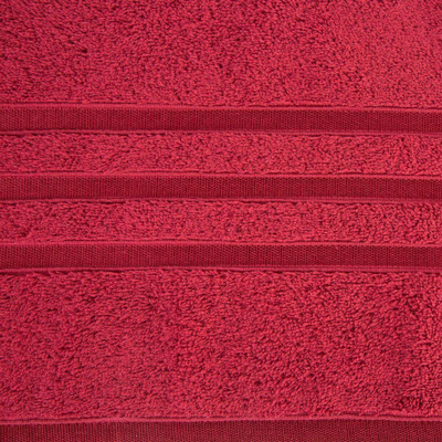 Peshqir duarsh Eurofirany 388363, 30 x 50 cm, pambuk 500 GSM, i kuq