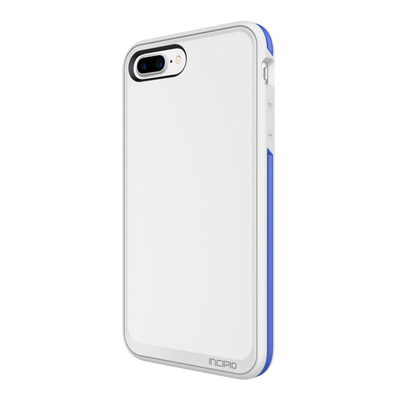 Kалeф за телефон Incipio Performance Series IPH-1490-WBL, за iPhone 7 Plus, отпорен на паѓања, бело сина