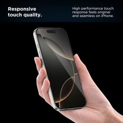 Qelq mbrojtës Tech-Protect Quick Set Plus, për iPhone 15 Pro, 2 copë, i zi