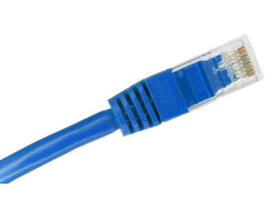 Kabllo patch a-lan KKU5NIE0.25, UTP Cat 5e, 0.25m, blu x10
