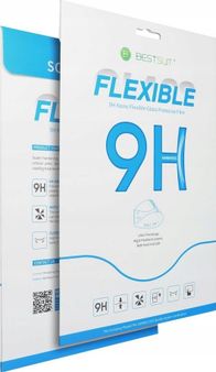 Xham mbrojtës BestSuit Flexible Hybrid Glass për iPad Pro 13" 2024, ultra i hollë, transparencë e lartë